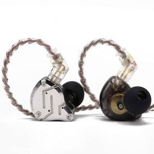 lot 3094 image: Linsoul KZ ZS10 Pro, 4BA1DD 5 Driver in Ear Monitor, HiFi Wired Earbuds, Gaming Earbuds, Hybrid IEM Earphones with Stainless Steel Faceplate, Detachable Cable for Musician(with Mic, Black) - Retail $51