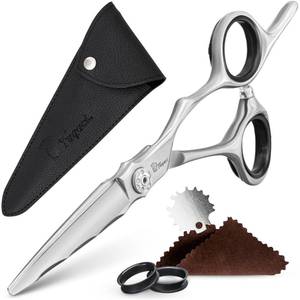 lot 3100 image: Fagaci Professional Hair Cutting Scissors 5 Japanese Steel for Ultra-Precise Cuts, Razor Sharp Blades Hair Scissors for Women &amp Men, Extreme Durability Hair Shears, Hair Cutting Barber Scissors - Retail $64