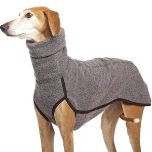 lot 3118 image: Esobo Fleece Dog Apparel Winter Warm Dog Coat Doggie Turtleneck Cozy Jacket Soft Shirt Vest Stylish Pet Outfits for Small Medium Large Dogs - Retail $24