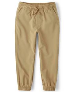 lot 3139 image: The Childrens Place,Boys,Uniform Quick Dry Jogger Pants,Sand,10 - Retail $20