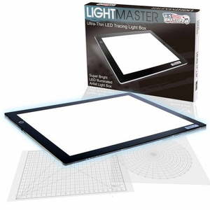 lot 2871 image: Lightmaster 17  x 24  (A2) Light Box 12V Ultra-Thin Profile 110V AC Power Adapter