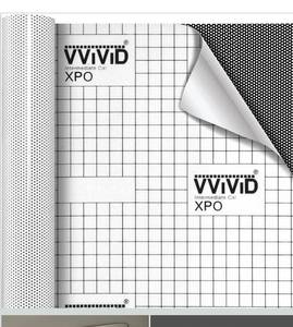 lot 2876 image: VViViD One-Way Perforated Vinyl Privacy Window Film Adhesive Glass Wrap Roll