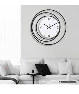 lot 2878 image: Decorative Wall Clock,Silent Non-Ticking Quality Quartz Movement Battery Operated,Large Wall Clocks