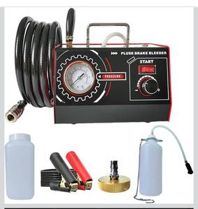 lot 2885 image: Electric Brake Fluid Bleeder DC12V Pulse Automatic Brake Bleeder Machine Air-Free Filling with Precise Pressure Control for One-Man Operation