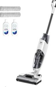 lot 2890 image: Tineco iFLOOR 2 Complete Cordless Wet Dry Vacuum Floor Cleaner and Mop, One-Step Cleaning for Hard Floors, Great for Sticky Messes and Pet Hair