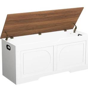 lot 2903 image: Storage Chest, 43.3 Toy Box, Entryway Storage Trunk