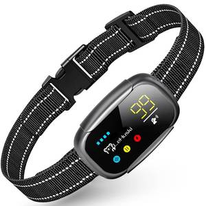 lot 3167 image: Dog Bark Collar Effective No Bark Training for Dogs of Large Medium and Small Rechargeable Anti Bark Collar for Dogs Automatic Bark Collar with 5 Adjustable Sensitivity Beep and Vibration Modes Black