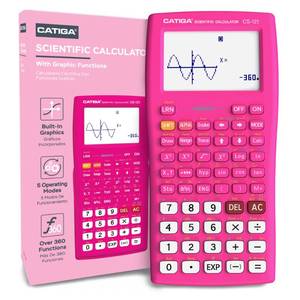 lot 3193 image: CATIGA Scientific Calculators with Graphic Functions, Graphing Calculators with Multiple Modes, Scientific Calculators for Students, High School or College Courses, Calculadora Cientifica, CS-121
