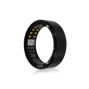 lot 3205 image: Yoidesu Smart Ring Health for Men & Women, Fitness Sleep Heart Rate Oxygen Ring, Bluetooth Fitness Ring Pedometer with APP for Daily Use (Size 13)