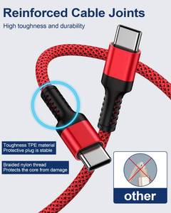 lot 3233 image: iPhone 17 Fast Charging Cord 6ft, 60W Fast iPhone 17 Power Cord USB Type C Charging Cable Long for Apple iPhone 17 17 Pro Max Air 16 Pro 16e 16 Pro Max, iPad Pro Air Mini, Samsung Galaxy S25 S24
