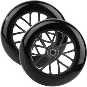 lot 3234 image: AOWESM 125mm 85a Scooter Wheels with ABEC-9 Bearings for Razor A3 Kick Scooters - Precision Fit, Durable & Smooth Ride (2-Pack, Black)