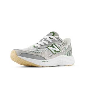 lot 3256 image: New Balance Womens Fresh Foam Arishi V4 Tiralux Running Shoe, RaincloudSilver MetallicDark Alpine Green, 9 W