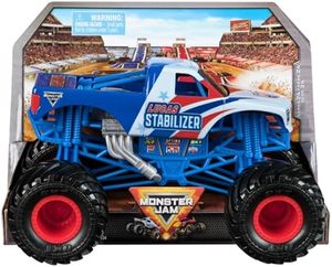 lot 3012 image: Monster Jam Lucas Stabilizer 124 Scale Truck - Retail $25