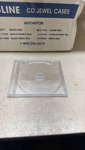 lot 306 image: Standard Clear CD Jewel Case 41