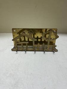 lot 355 image: Brass House Design Key Holder
