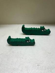 lot 360 image: Wooden Crocodile Puzzle Set