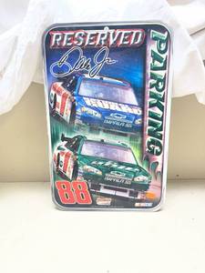 lot 368 image: Dale Earnhardt Jr #88 NASCAR Reserved Parking Sign