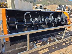 lot 2986 image: 72-inch Skid Steer Hydraulic Rotary Tiller RT-72W