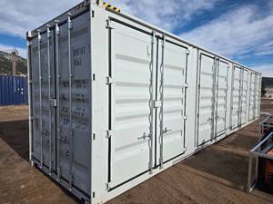 lot 200 image: 40ft High Cube Storage Container 4 Side Doors