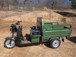 lot 4021 image: 2026 IRanch Electric Tricycle Model IRET 13 Green