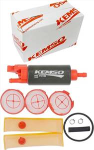 lot 70568 image: KEMSO 10405 High Performance Intank Fuel Pump, Replace Walbro F20000297 - Retail $89