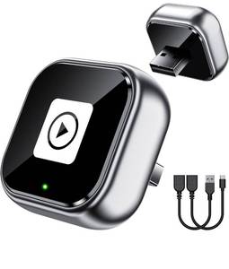 lot 70612 image: 2-in-1 Wireless CarPlay & Android Auto Adapter - Retail $59