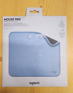 lot 70667 image: Logitech Studio Series Mouse Pad - Light Blue - Retail $15