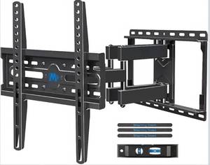 lot 69322 image: Mounting Dream Full Motion TV Wall Mount Bracket - Retail $45