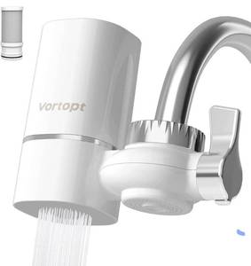 lot 69330 image: Vortopt 5-Stage Faucet Water Filter System - Retail $25