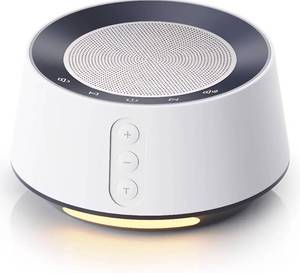 lot 69332 image: Premium White Noise Sound Machine with Mood Lighting - Retail $24