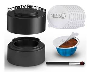 lot 69336 image: Dual-Function Coffee Pod Tamper and Sealing Tool - Retail $12