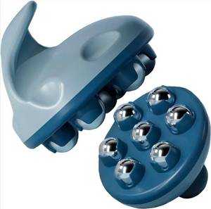 lot 69339 image: Handheld Rolling Ball Body Massager - Retail $15