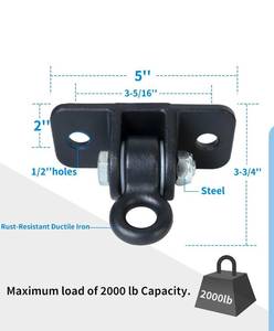 lot 69344 image: Heavy Duty Swing Hangers Set Brackets  - Retail $15