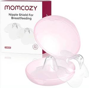 lot 69359 image: Momcozy Nipple Shield for Breastfeeding - Retail $9