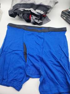 lot 69370 image: Fruit of the Loom Mens Boxer Briefs 7Pack  Big & Tall - Retail $15