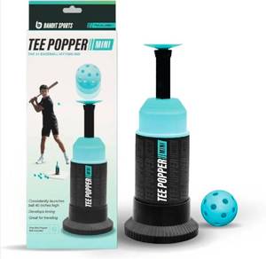 lot 69371 image: Bandit Sports Tee Popper Mini Baseball Training Aid - Retail $19