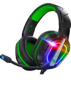Fochicy RGB Gaming Computer Headset with Noise Cancelling  - Retail: $25