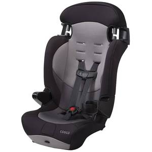 lot 101492 image: Cosco Kids Finale DX 2-in-1 Booster Car Seat, Forward Facing Toddler Car Seat (40-65 lbs) and Belt Positioning High Back Booster (40-100 lbs), Dusk