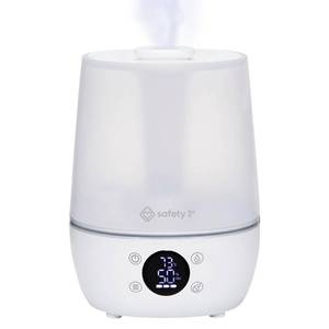 lot 101498 image: Safety 1st Humid Control Filter Free Humidifier, Detects temperature and humidity levels, White