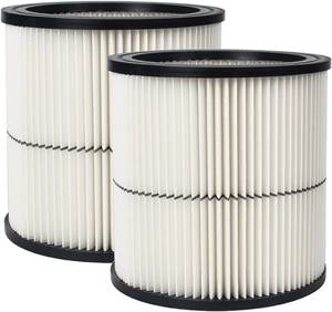 lot 101503 image: 17884 Vacuum Filter Fits for Craftsman 9-17884 17920 17921 17922 17923 17929 17935 17937 Cartridge Shop Vac Filter,Fit 6 Gallon & Large Vacs-2 pack