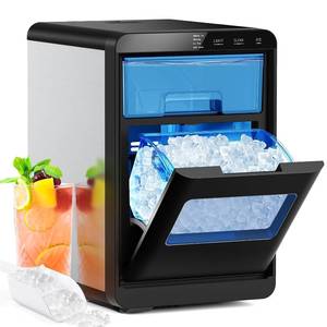lot 101505 image: Retails for $212 COWSAR Nugget Ice Makers Countertop, 44Lbs24H Crushed Ice Maker & Pebble Ice Machine, Pellet Ice Makers with Ice Scoop &Removable Basket,Sonic Countertop Ice Machine for HomeKitchenOffice
