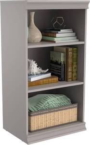 lot 301340 image: ClosetMaid Modular Storage Shelf Unit with 3-Shelves, Taupe