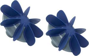 lot 401258 image: 2Pcs R0525000 Scrubber Part for MX8 & MX6 Suction In-Ground Pool Cleaner