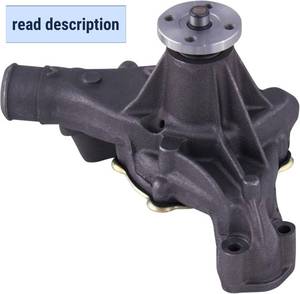 lot 101484 image: Gates 43114 Premium Water Pump for Standard-Duty Engine Only wo Alternator Bracket Mounting Hole
