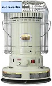 lot 201328 image: Retails for $290 Dyna-Glo 23.8K BTU Indoor Kerosene Convection Heater, Black