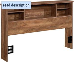lot 301343 image: Retails for $136 Sauder River Ranch Full-Queen Headboard, Sindoori Mango Finish