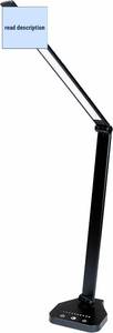 lot 401266 image: LED Desk Lamp with Wireless Charger, Dimmable Office Desk Light with USB Charging Port, 5 Lighting Modes with 10 Brightness Levels, Touch Control, Auto Timer 30  60min, Eye-Caring Table Lamps Black