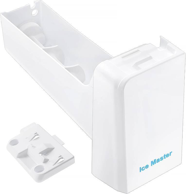 lot 261371 image: Upgraded DA97-14474C Ice Bucket Compatible with Samsung Ice Maker DA97-14474A Samsung Ice Bucket Replacement DA97-12604D RF28HMEDBSR RF265BEAESR RF263BEAESR RF25HMEDBSR Ice Maker Tray Ice Container