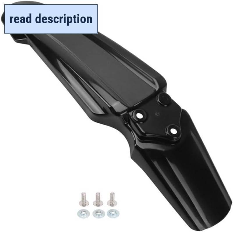 lot 361208 image: Front Fender Dirt Bike Sur Ron JXMOTONG ABS Plastic Motorcycle Modified Mudguards Protector Electric Bike for Light Bee Sur Ron Surron Sur-Ron XSSegway X160  X260 Black