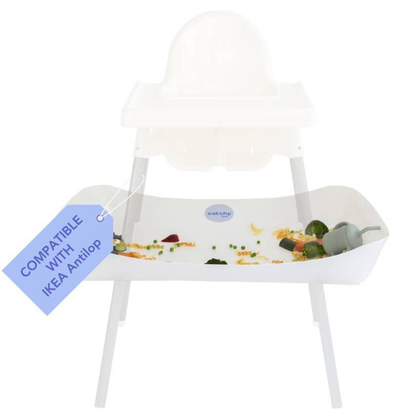 lot 461088 image: CATCHY - Food Catcher - Compatible with IKEA Antilop High Chair  11 Other High Chairs - Highchair Sold Separately - Baby & Toddler Food & Mess Catcher - Under High Chair Accessory